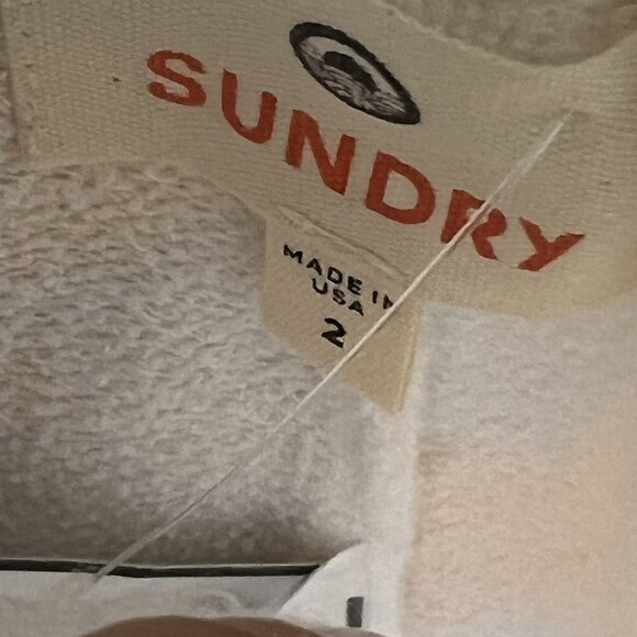 SUNDRY drawstring terry lounge Shorts Tie Dye DRAWSTRING MEDIUM Comfy Cozy NWT - Picture 7 of 11